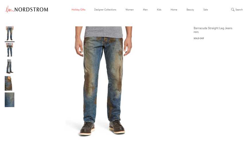 Nordstrom trok met een fictieve jeans wereldwijd honderden links aan.