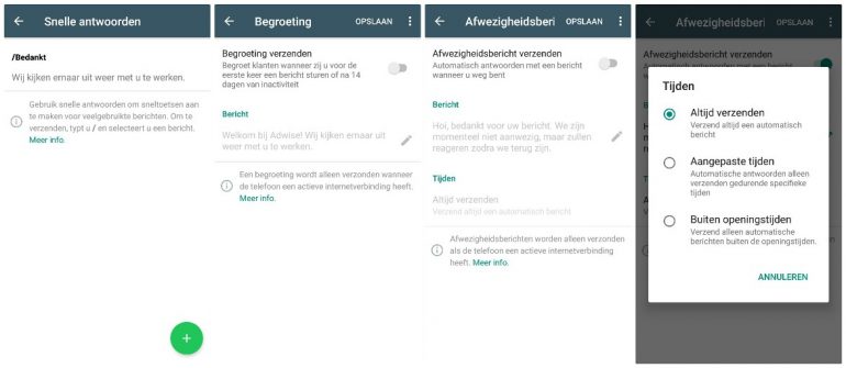 Whatsapp voor je business