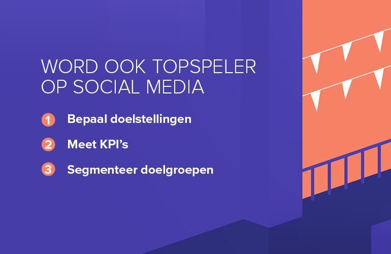 topspeler op social media