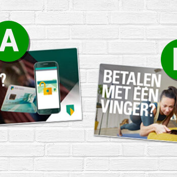 Welke Twitter-advertentie van ABN AMRO is effectiever?