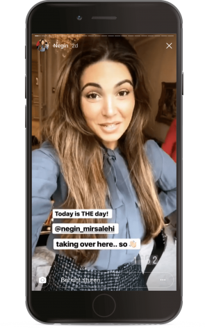 Insta Story take-over