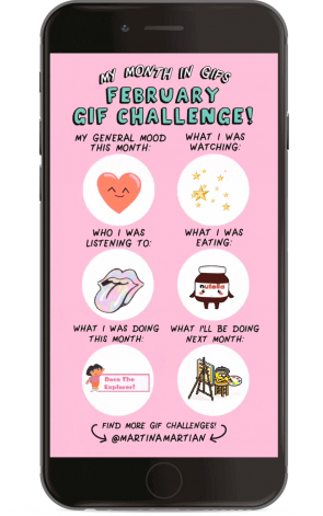 Instagram Stories gifjes-challenge