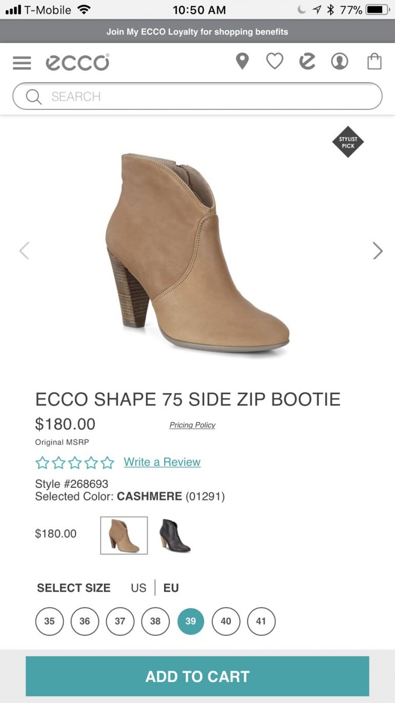 add to cart sticky