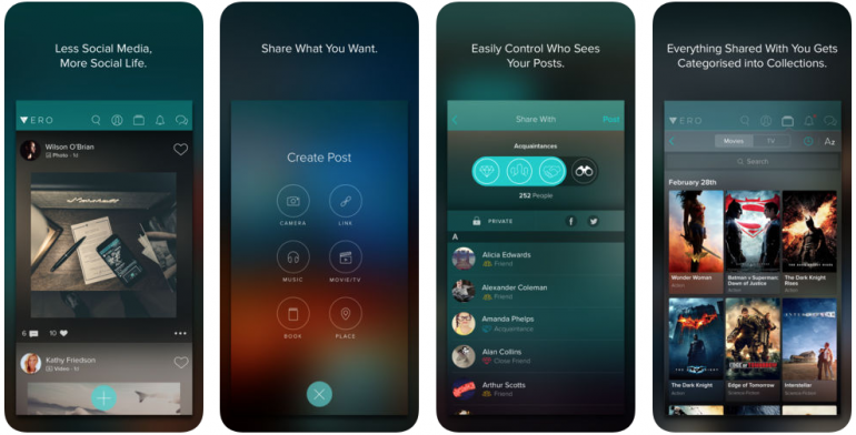 Vero app iOS bron itunes
