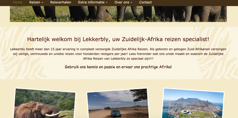 USP voorbeeld Lekkerbly