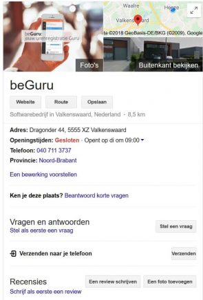 beGuru kennisvenster