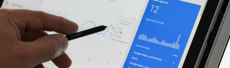 google analytics header
