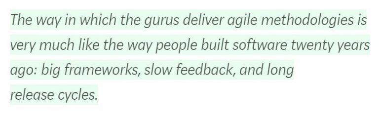 quote agile werken