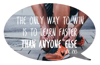 Brenda van den Berg - Blog - The only way to win is to learn faster