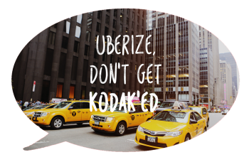 Brenda van den Berg - Blog - Uberize Dont Get Kodaked