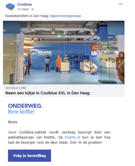 Coolblue socials
