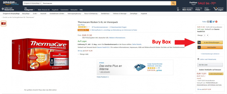 Amazon Buy Box