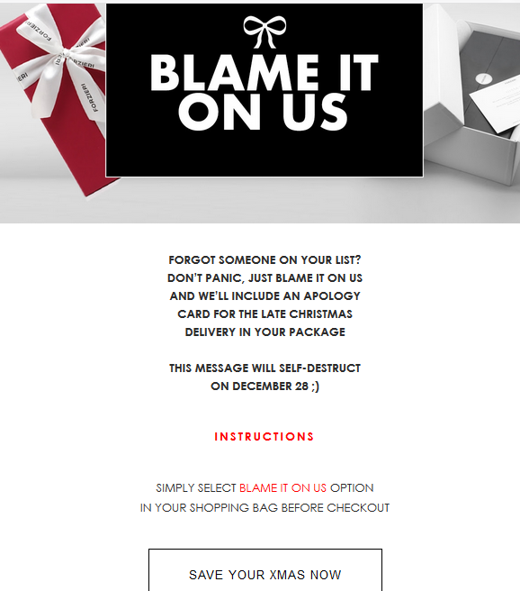 Forzieri e-mailmarketing