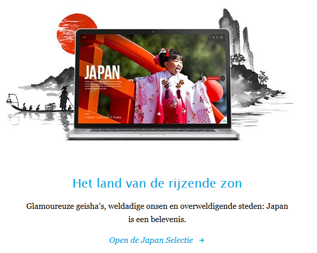 Japan KLM e-mailmarketing