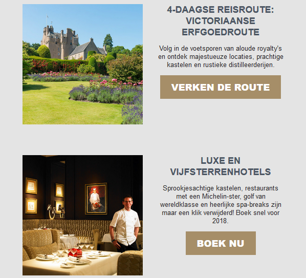 Visit Scotland e-mailnieuwsbrief