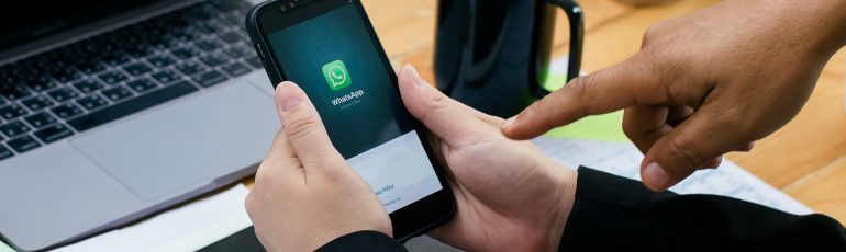 WhatsApp op het werk