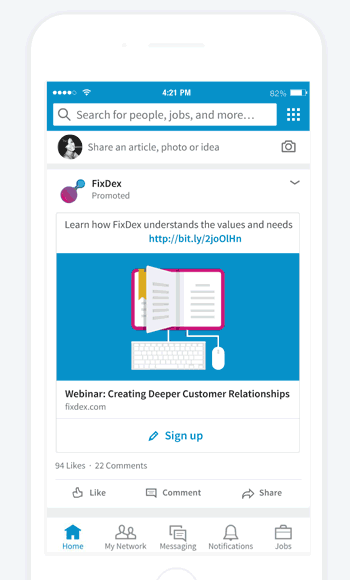 LinkedIn Leadgenforms