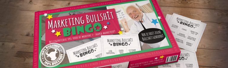 De Marketing Bullshit bingo header