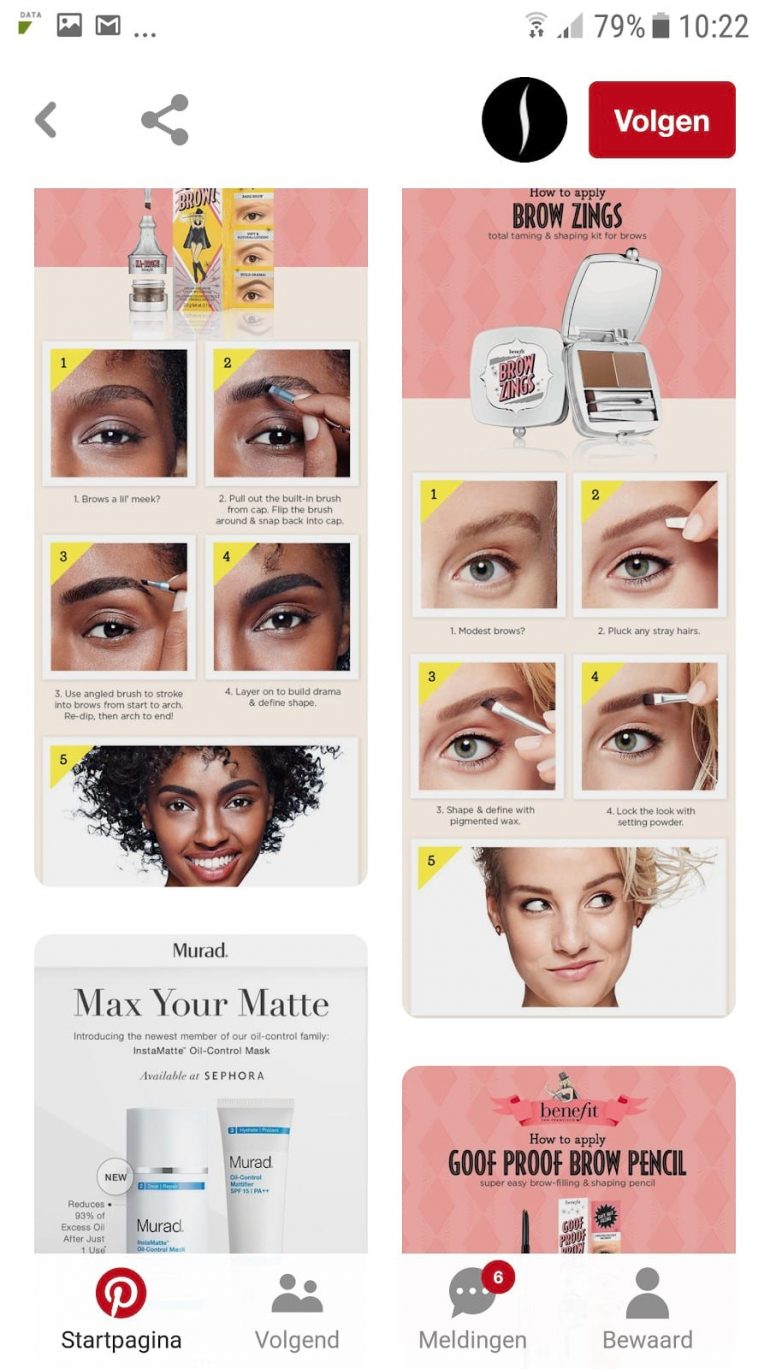 sephora pinterest