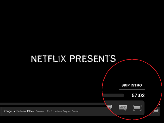Time wel saved bij Netflix