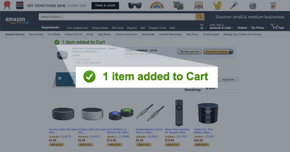 Visualisering Amazon