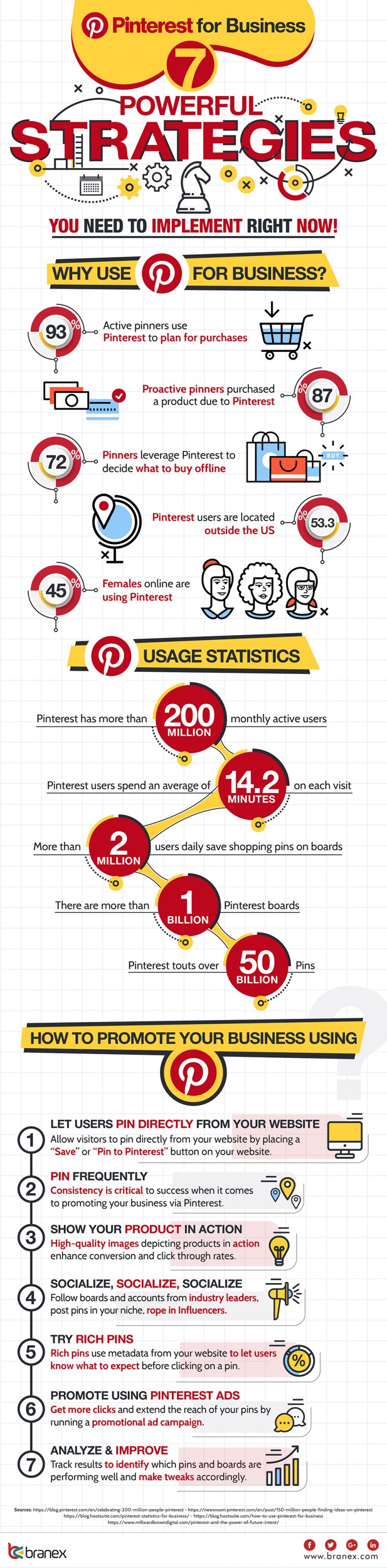 pinterest infographic zakelijk