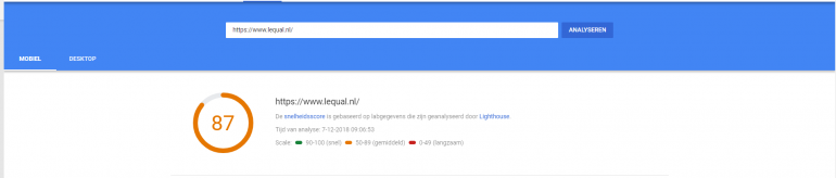 Google Pagespeed Insights