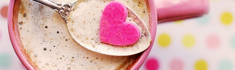 hart op lepel bij koffie