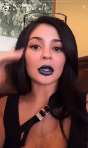 Kylie Jenner-filter op Instagram 
