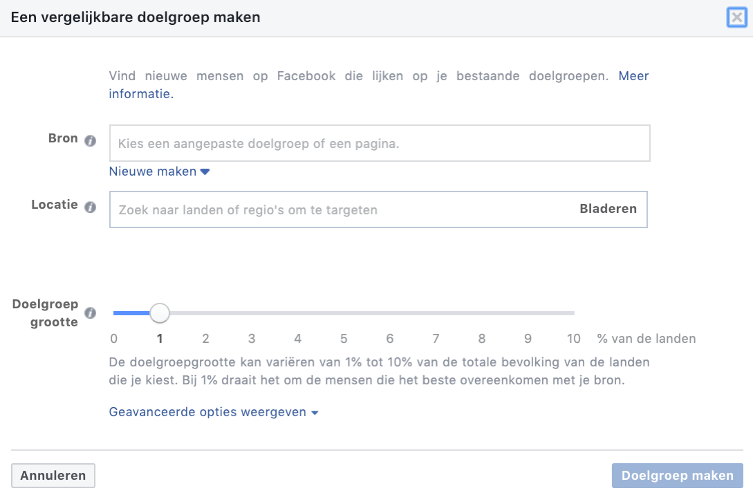 vergelijkbaredoelgroep
