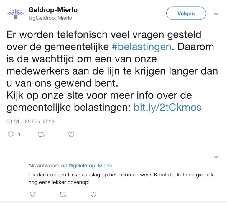 tweet gemeente Geldrop-mierlo