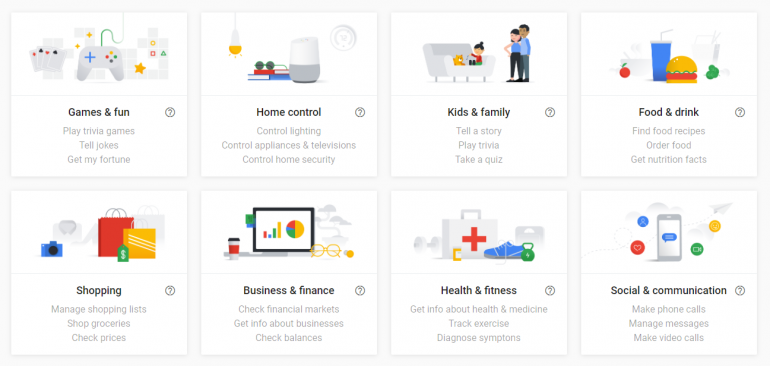 google actions