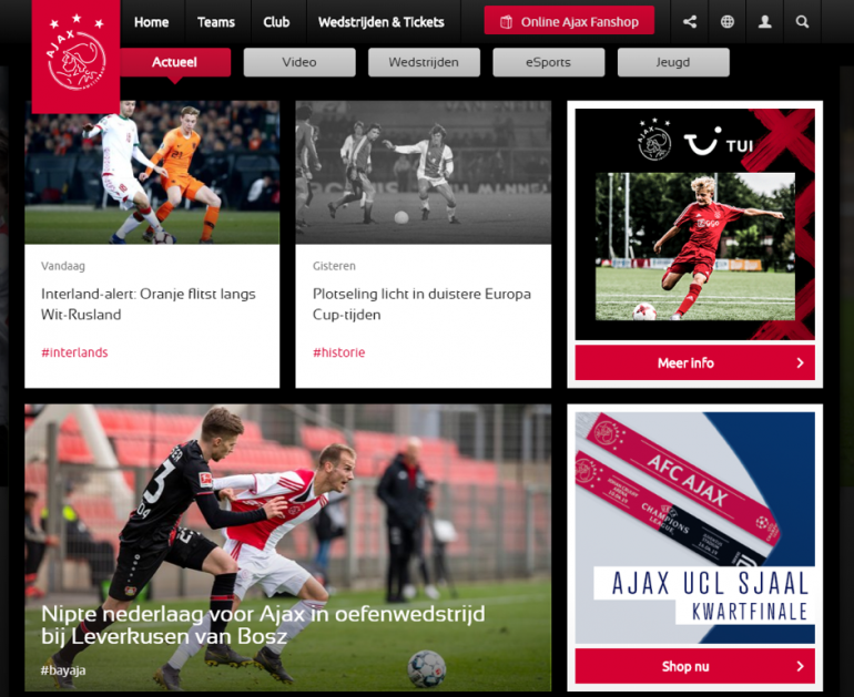 Angular Framework op Ajax.nl