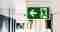 Exit-bord