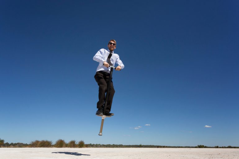 pogosticking 