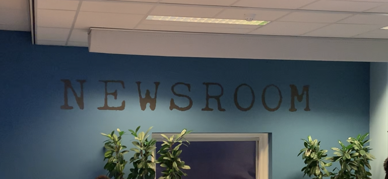 Foto van de newsroom van de gemeente Dordrecht.