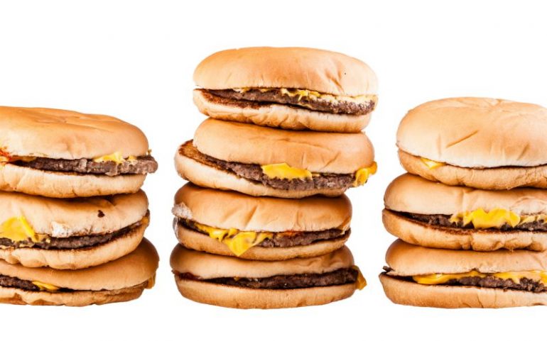 Stapels cheeseburgers