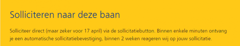 Werken bij NS