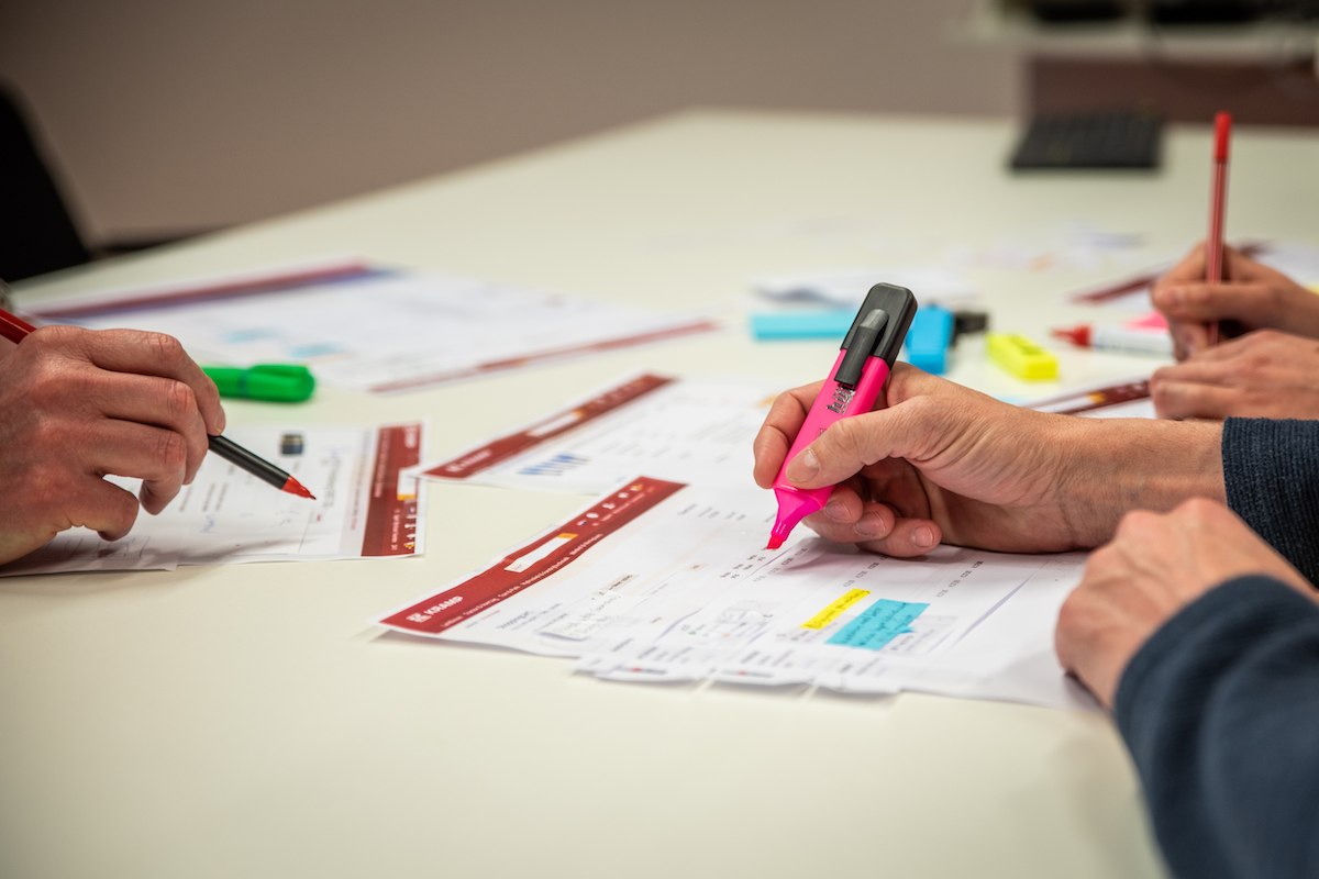 Paper prototyping met klanten - co-creatie