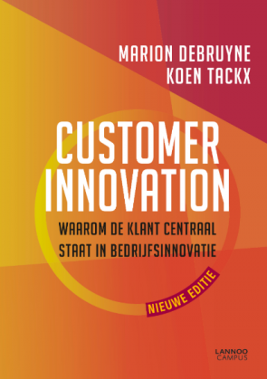 Screenshot van een van de boeken: Customer innovation.