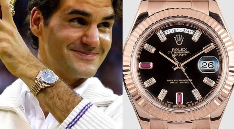 Foto van influencer-marketing van Rolex.
