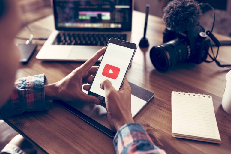 video-view YouTube-gebruiker