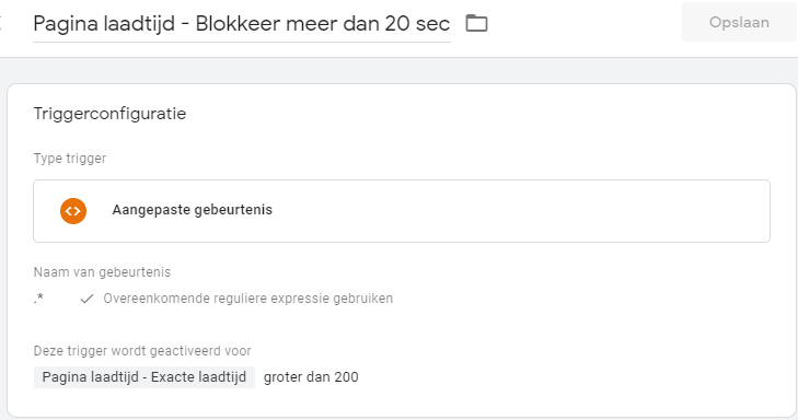 Google Tag Manager triggers.