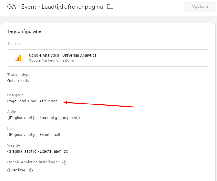 Google Tag Manager tags.