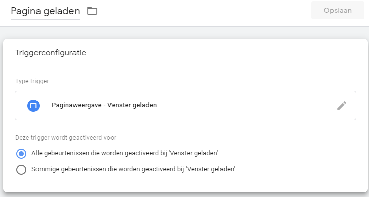 Google Tag Manager triggers.