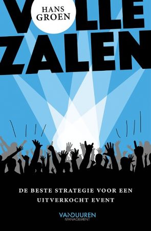 Cover van 'Volle zalen, de beste strategie voor een uitverkocht event'.