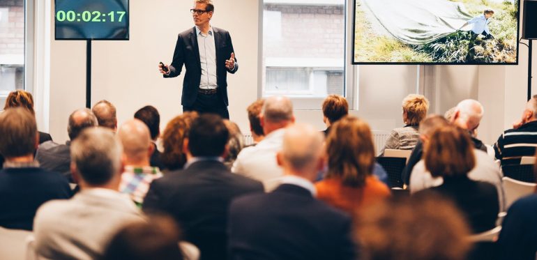 Foto van een event waarvoor je tickets moet verkopen.