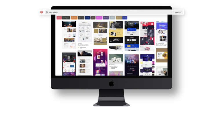 Inspiratie voor een mooie eventwebsite en -uitnodiging
