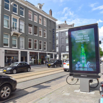 Heineken combineert digital out-of-home met mobile voor Drinkies