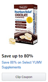 Screenshot van voucher op Amazon.